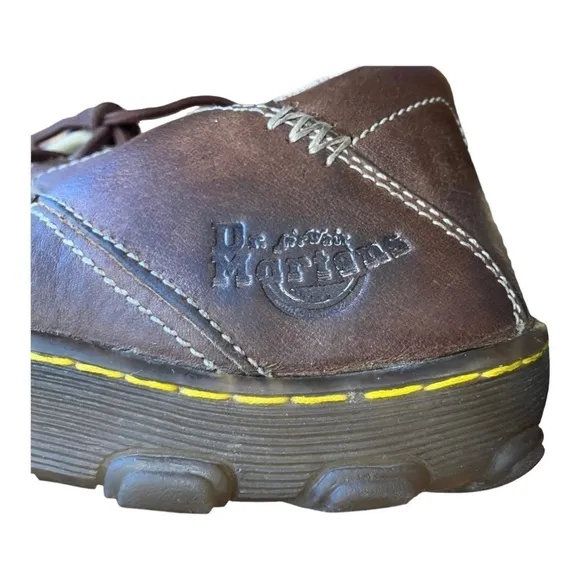 DR Martens Shoes  Burnished Brown Leather Lace Up Oxford Size 10