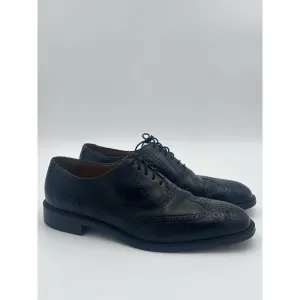 Florsheim 329376 Mens Black Lace Up Low Top Wingtip Oxford Dress Shoes Size 13