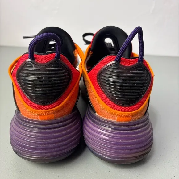 Nike Air Max 2090 Magma Orange Men's Athletic Shoes Sneakers Size 8 BV9977-800