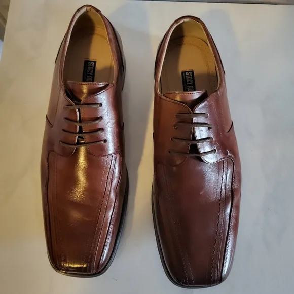 Stacy Adams Corrado Alvin Bicycle Toe Men's Oxford Shoes, Size 12M, Brown